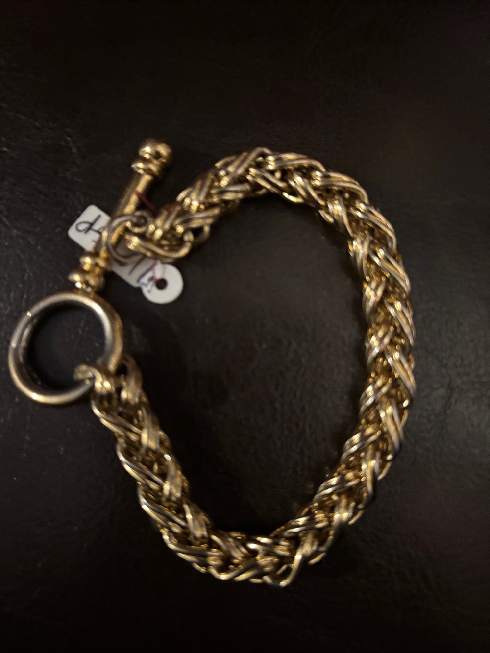 Brinker + Eliza Gold Twisted Link Bracelet